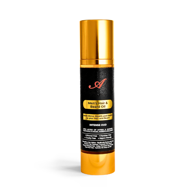 Men's Hair & Beard Oil infused with Intense Oud
