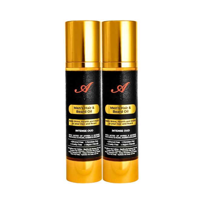 Men's Hair & Beard Oil infused with Intense Oud