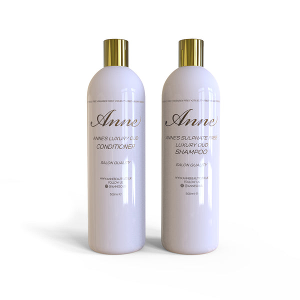 Anne's Sulphate Free Luxury Oud Shampoo & Conditioner