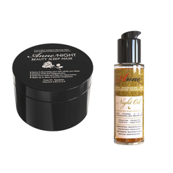 Anne Beauty Sleep Mask + Night Oil Bundle